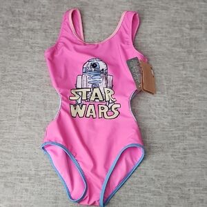 Pink Disney Star Wars Swimsuit